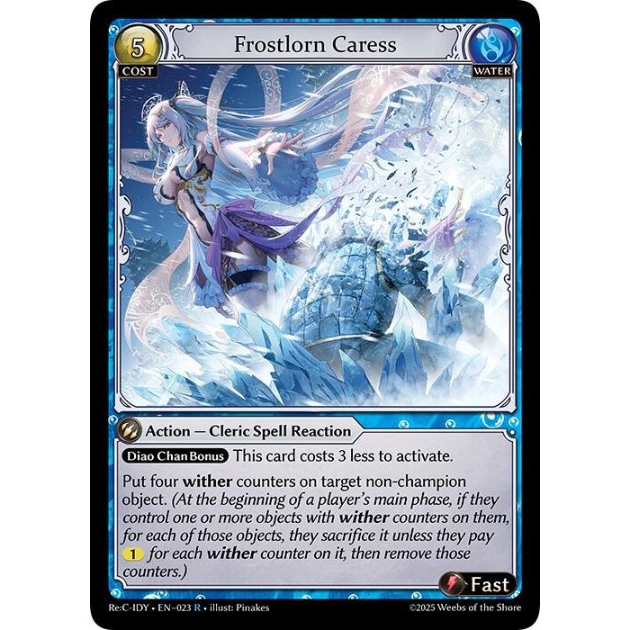 Image for Frostlorn Caress (023) (IDLCRS) - Grand Archive TCG