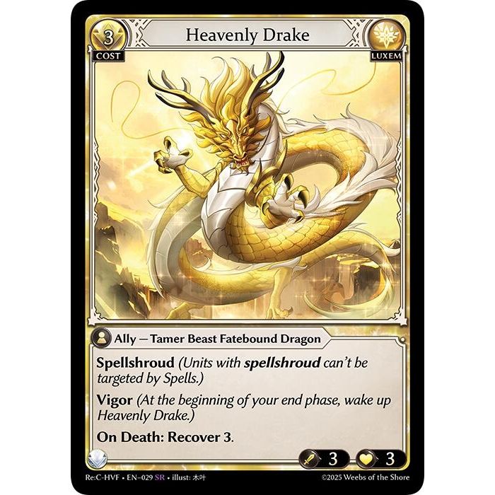 Image for Heavenly Drake (029) (HVNFV) - Grand Archive TCG