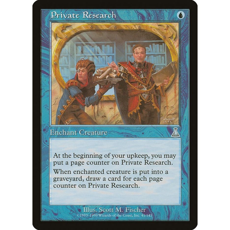 Image for Private Research (41) (UDS) - Magic: The Gathering