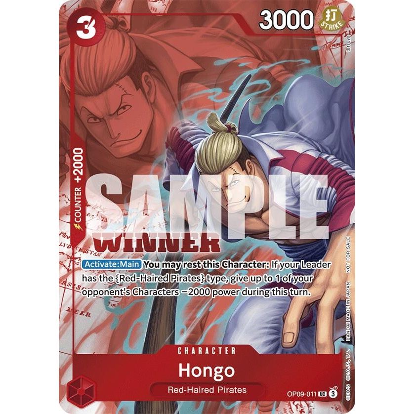 Image for Hongo (Winner Pack 2025 Vol. 2) (OP09-011) (OP-PR) - One Piece Card Game