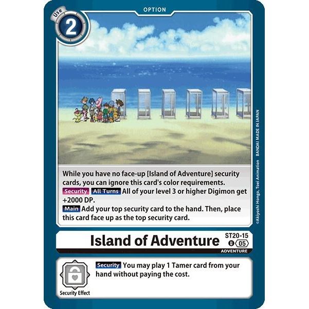 Image for Island of Adventure (ST20-15 U) (ST-20) - Digimon Card Game