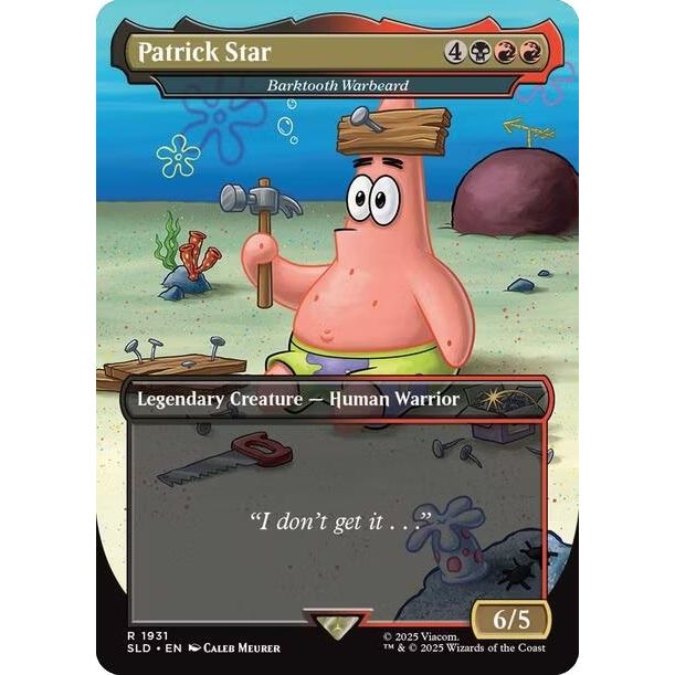 Image for Patrick Star - Barktooth Warbeard (1931) (SLD) - Magic: The Gathering