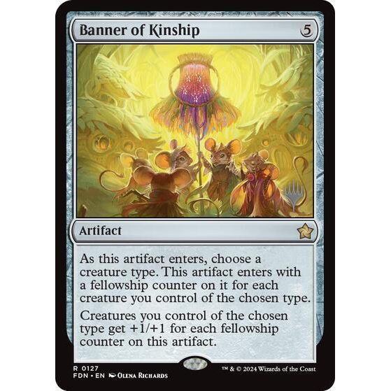 Image for Banner of Kinship (127) (PPDFT) - Magic: The Gathering