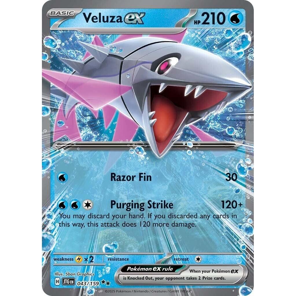 Image for Veluza ex (043/159) (JTG) - Pokemon