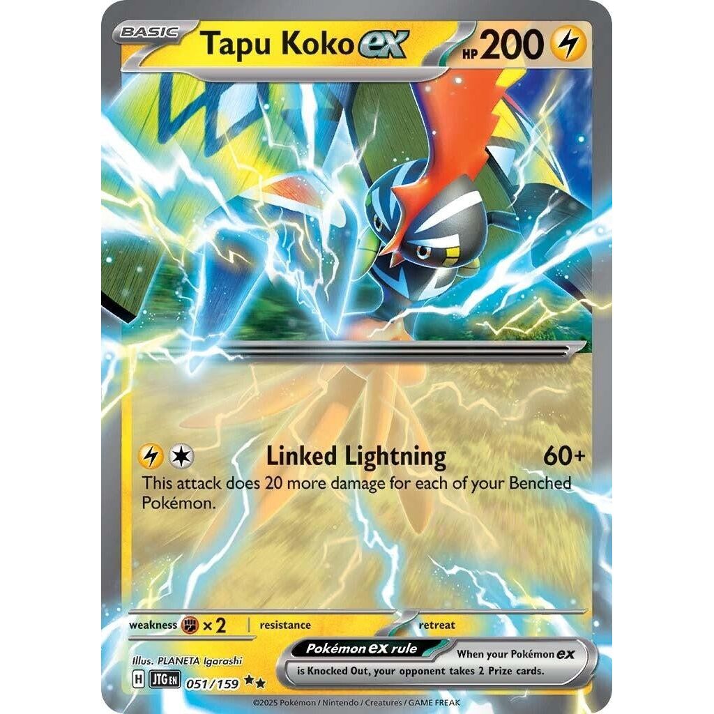 Image for Tapu Koko ex (051/159) (JTG) - Pokemon