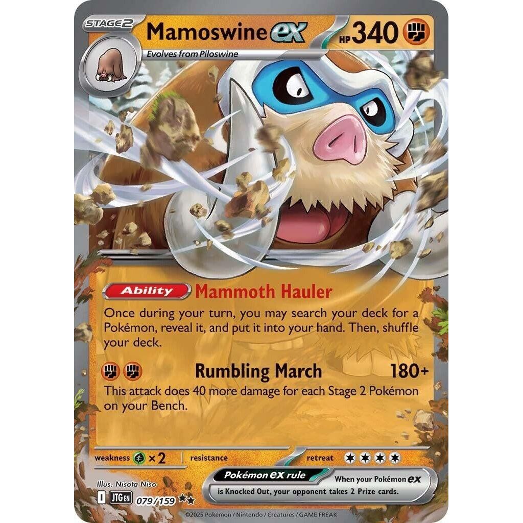 Image for Mamoswine ex (079/159) (JTG) - Pokemon