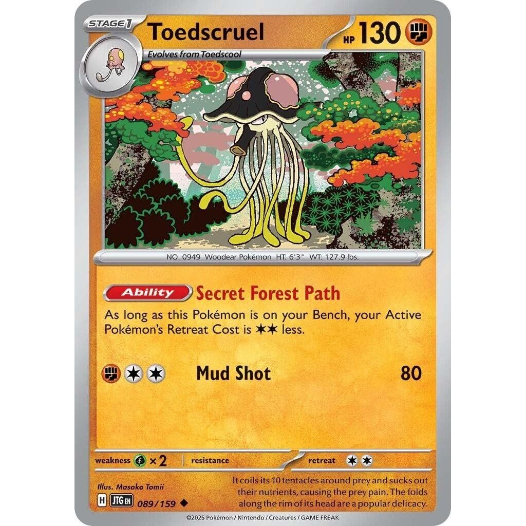 Toedscruel (089/159) (JTG) | Buy Pokemon Cards Canada
