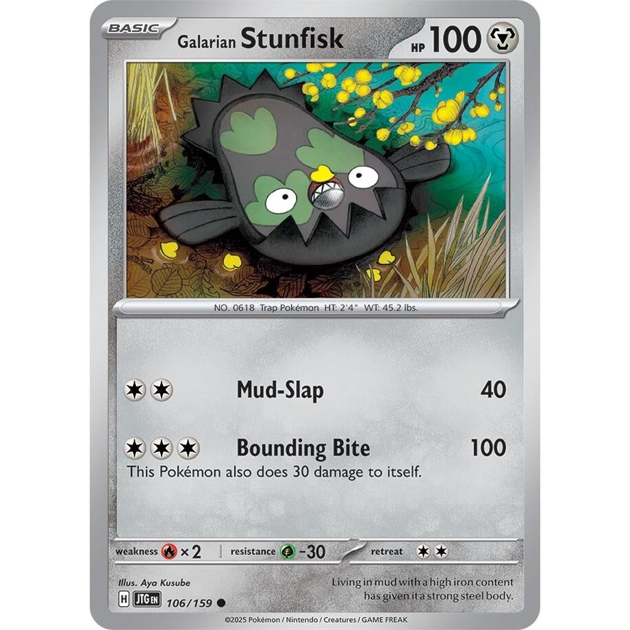 Image for Galarian Stunfisk (106/159) (JTG) - Pokemon