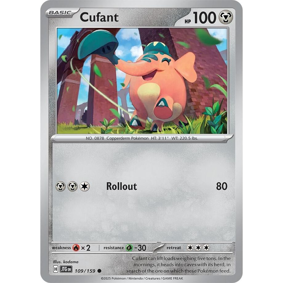 Image for Cufant (109/159) (JTG) - Pokemon