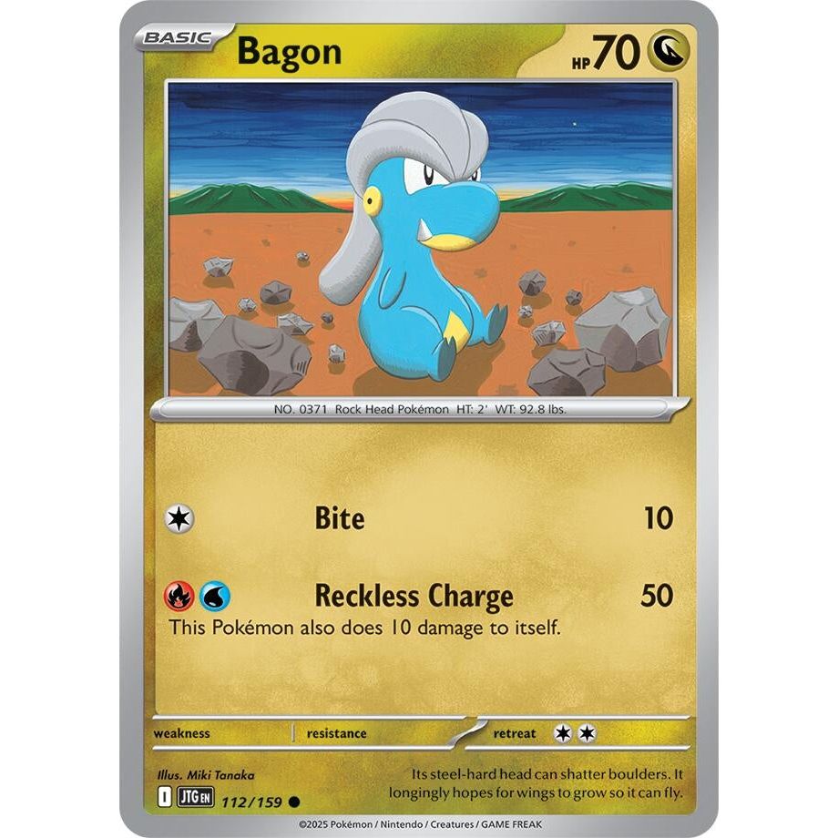 Bagon (112/159) (JTG) | Buy Pokemon Cards Canada