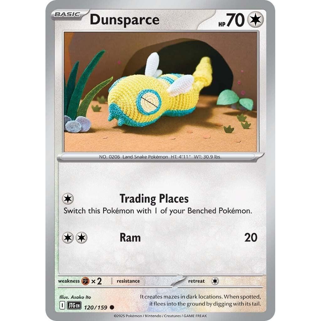 Image for Dunsparce (120/159) (JTG) - Pokemon