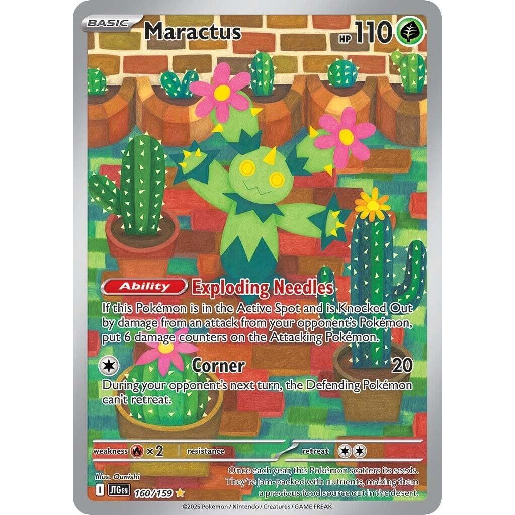 Image for Maractus (160/159) (JTG) - Pokemon