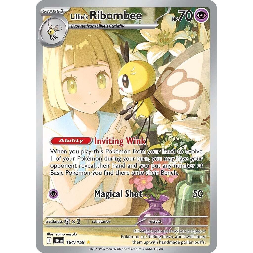Image for Lillie's Ribombee (164/159) (JTG) - Pokemon
