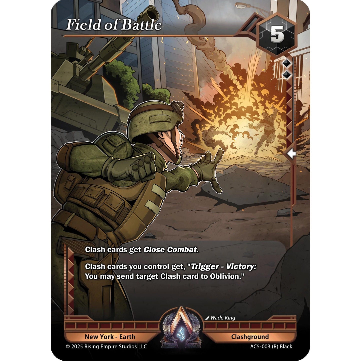 Image for Field of Battle (AC5-003) (AC5) - Alpha Clash