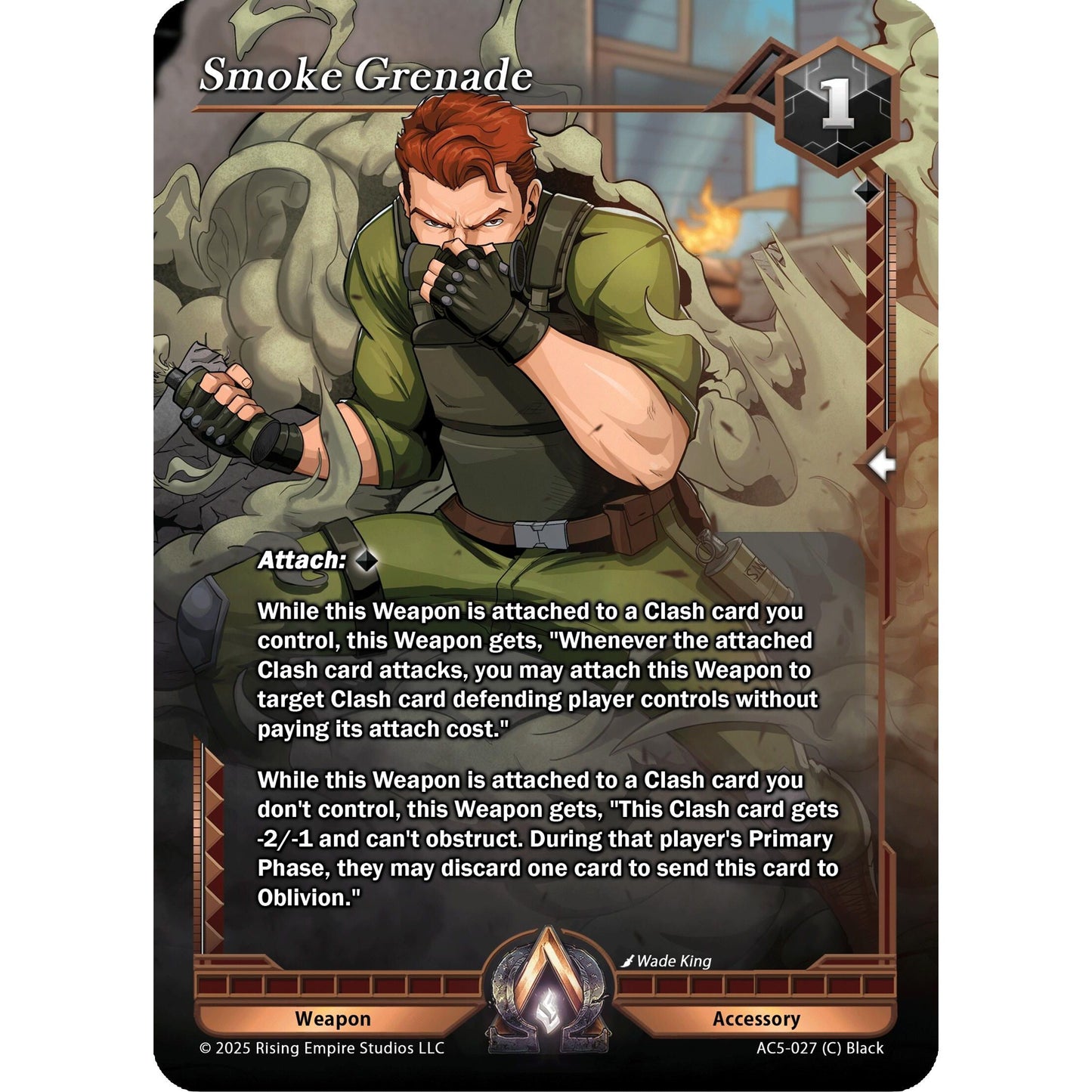 Image for Smoke Grenade (AC5-027) (AC5) - Alpha Clash