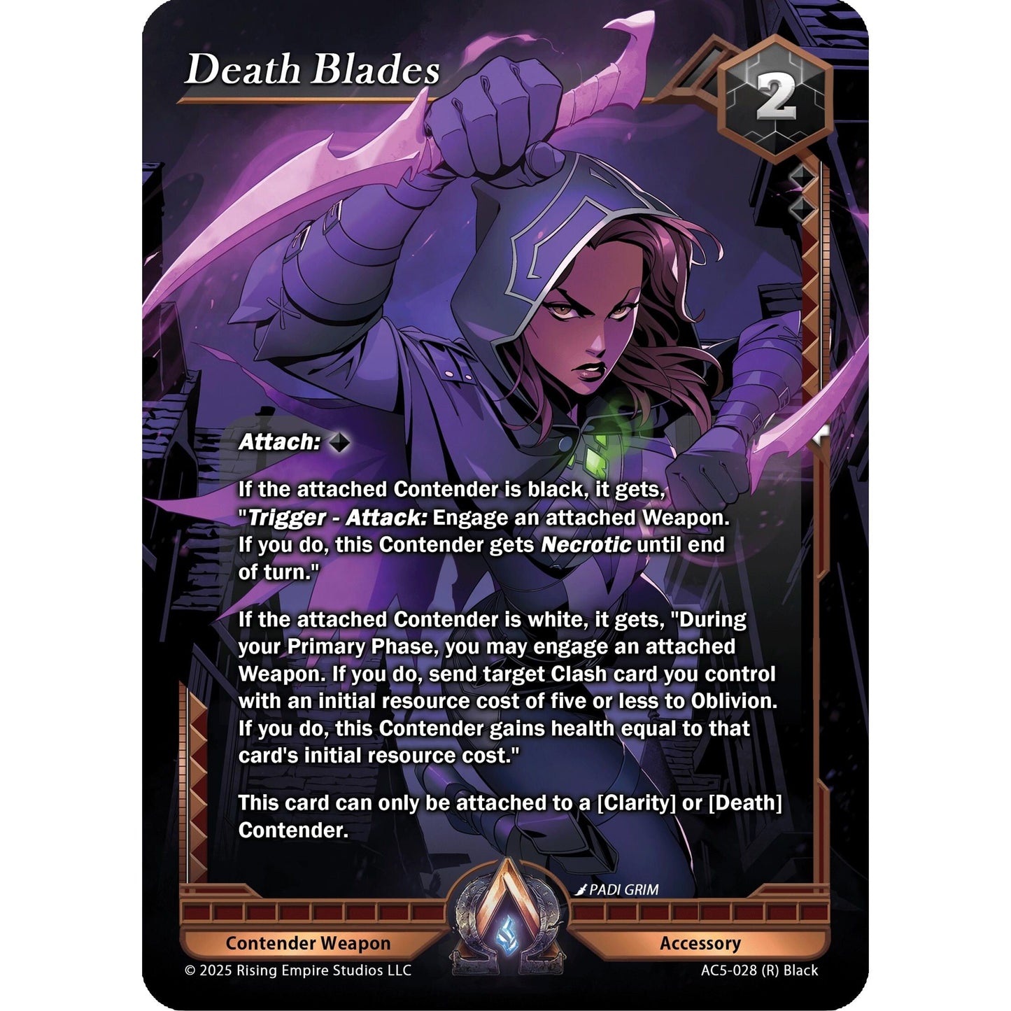 Image for Death Blades (AC5-028) (AC5) - Alpha Clash