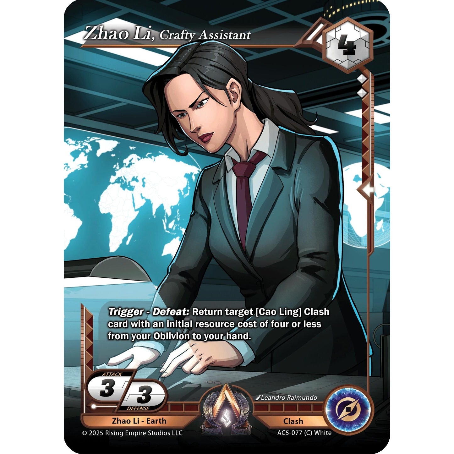 Image for Zhao Li, Crafty Assistant (AC5-077) (AC5) - Alpha Clash