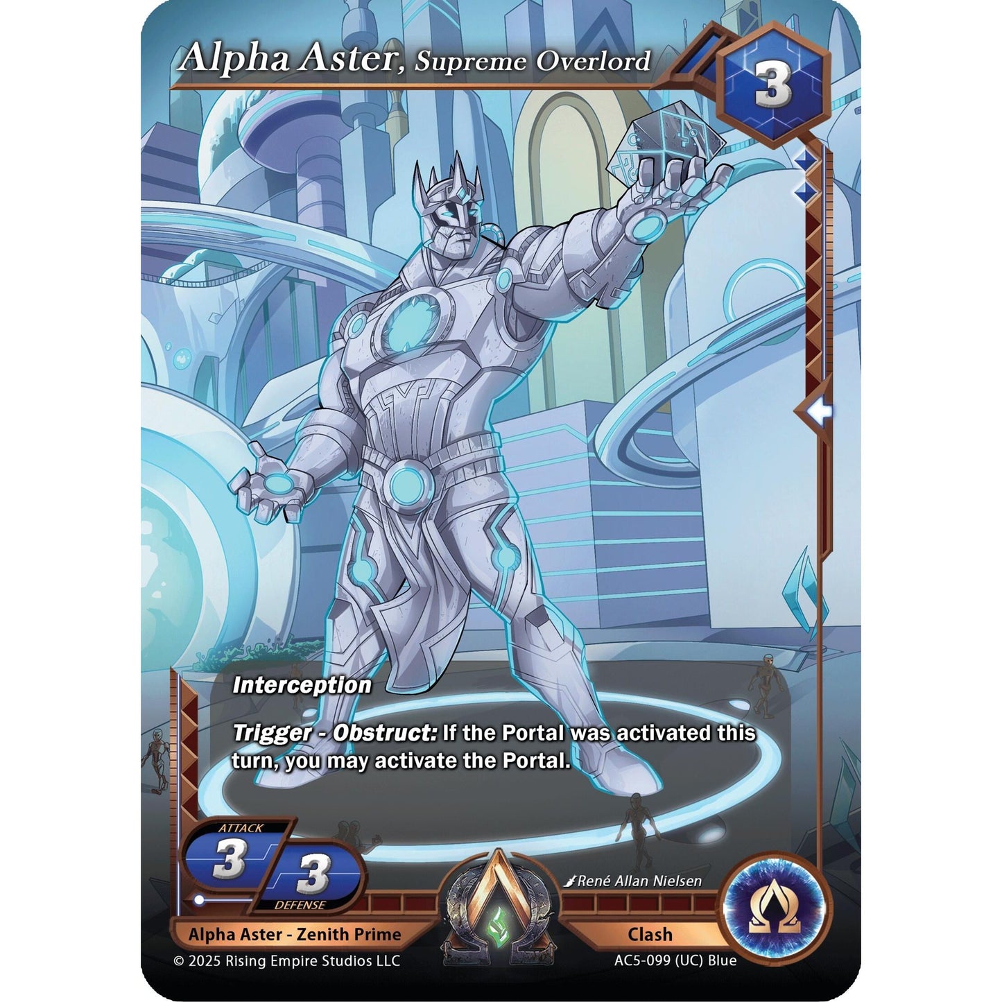 Image for Alpha Aster, Supreme Overlord (AC5-099) (AC5) - Alpha Clash