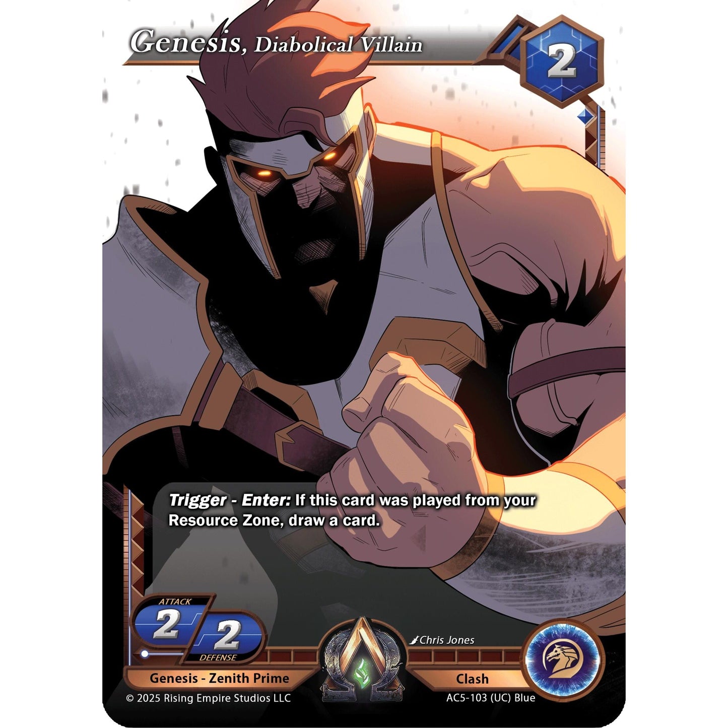 Image for Genesis, Diabolical Villain (AC5-103) (AC5) - Alpha Clash