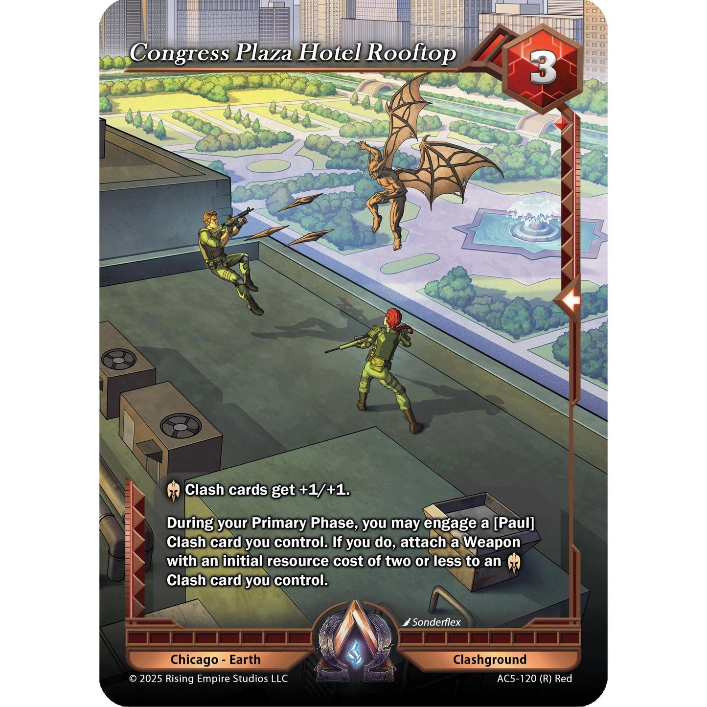 Image for Congress Plaza Hotel Rooftop (AC5-120) (AC5) - Alpha Clash