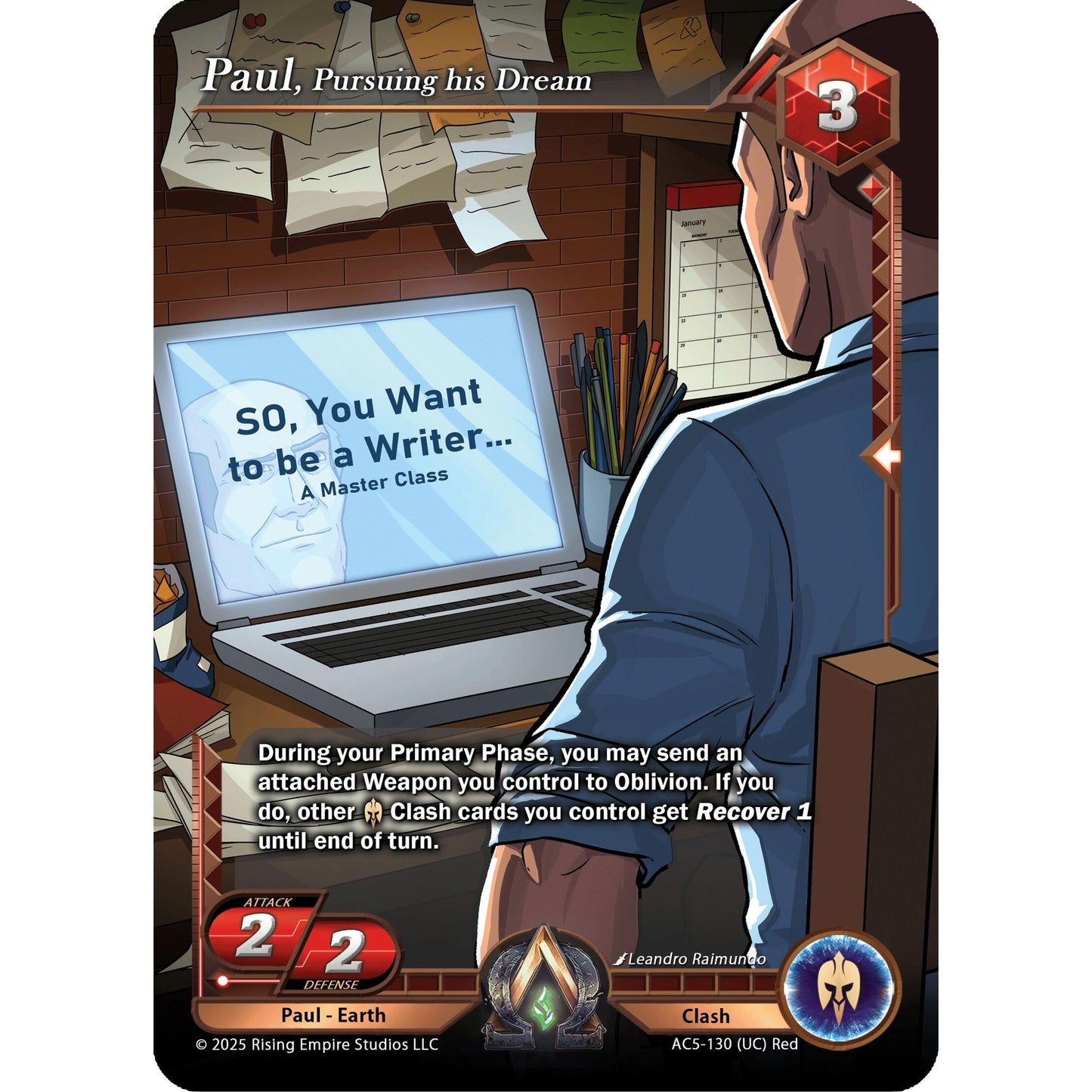 Image for Paul, Pursuing his Dream (AC5-130) (AC5) - Alpha Clash