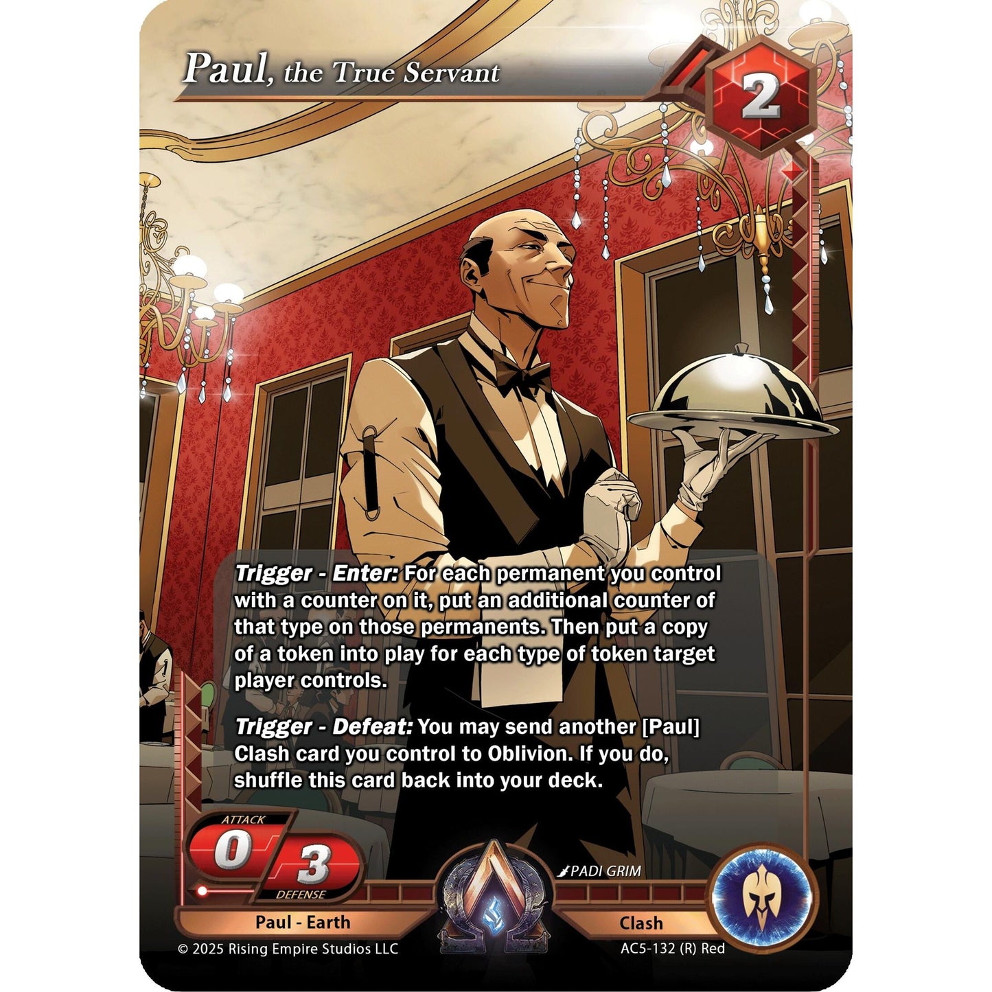 Image for Paul, the True Servant (AC5-132) (AC5) - Alpha Clash
