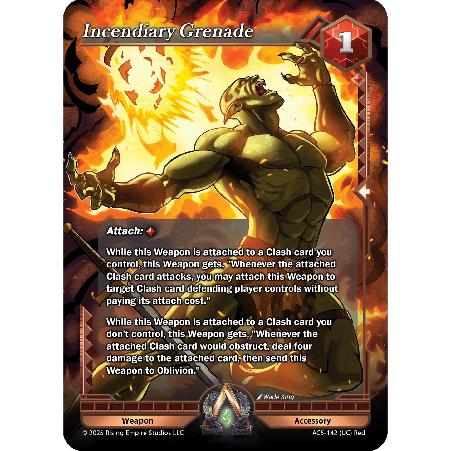 Image for Incendiary Grenade (AC5-142) (AC5) - Alpha Clash