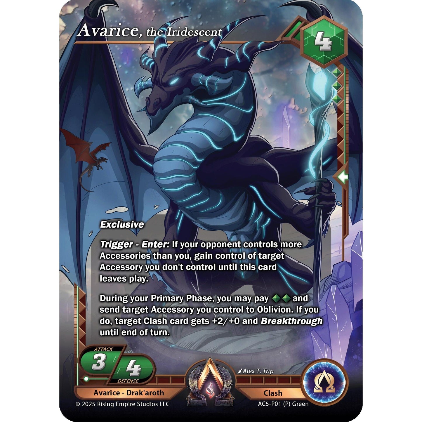 Image for Avarice, the Iridescent (AC5-P01) (AC5) - Alpha Clash