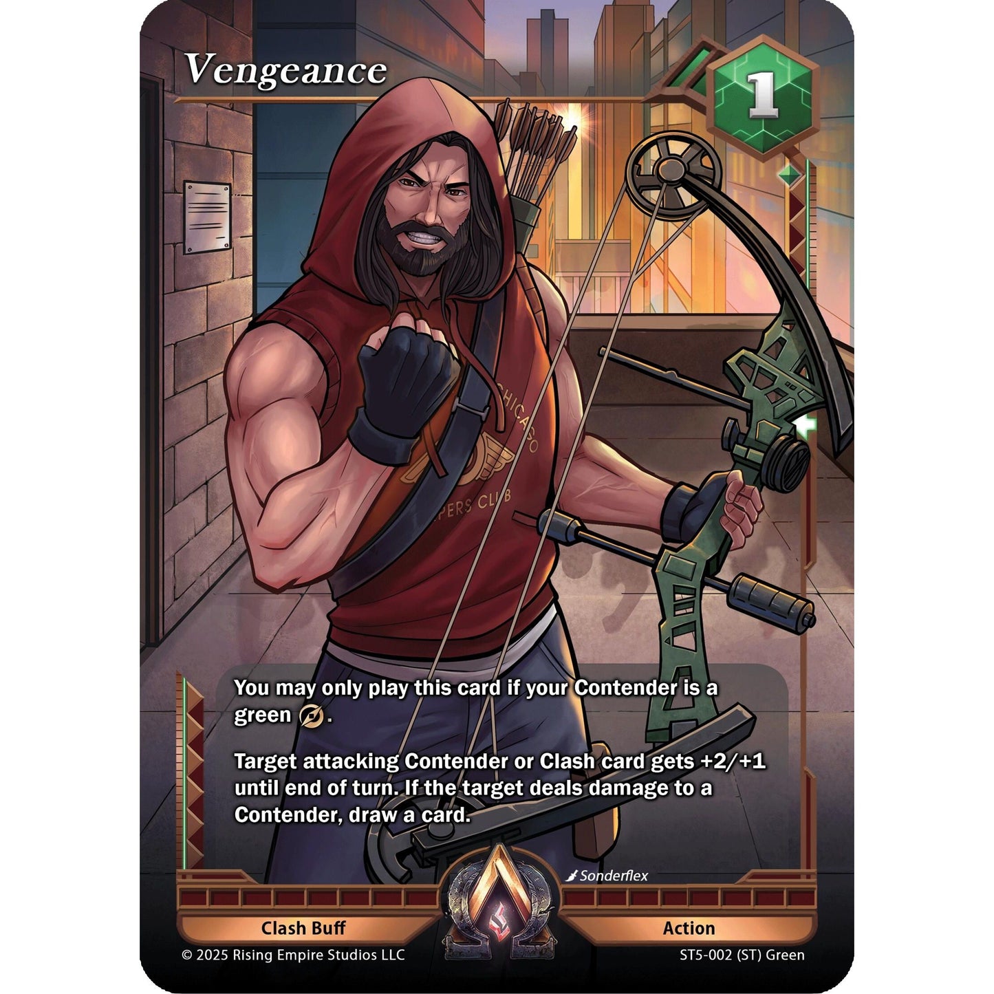 Image for Vengeance (Starter Rare) (ST5-002) (AC5) - Alpha Clash