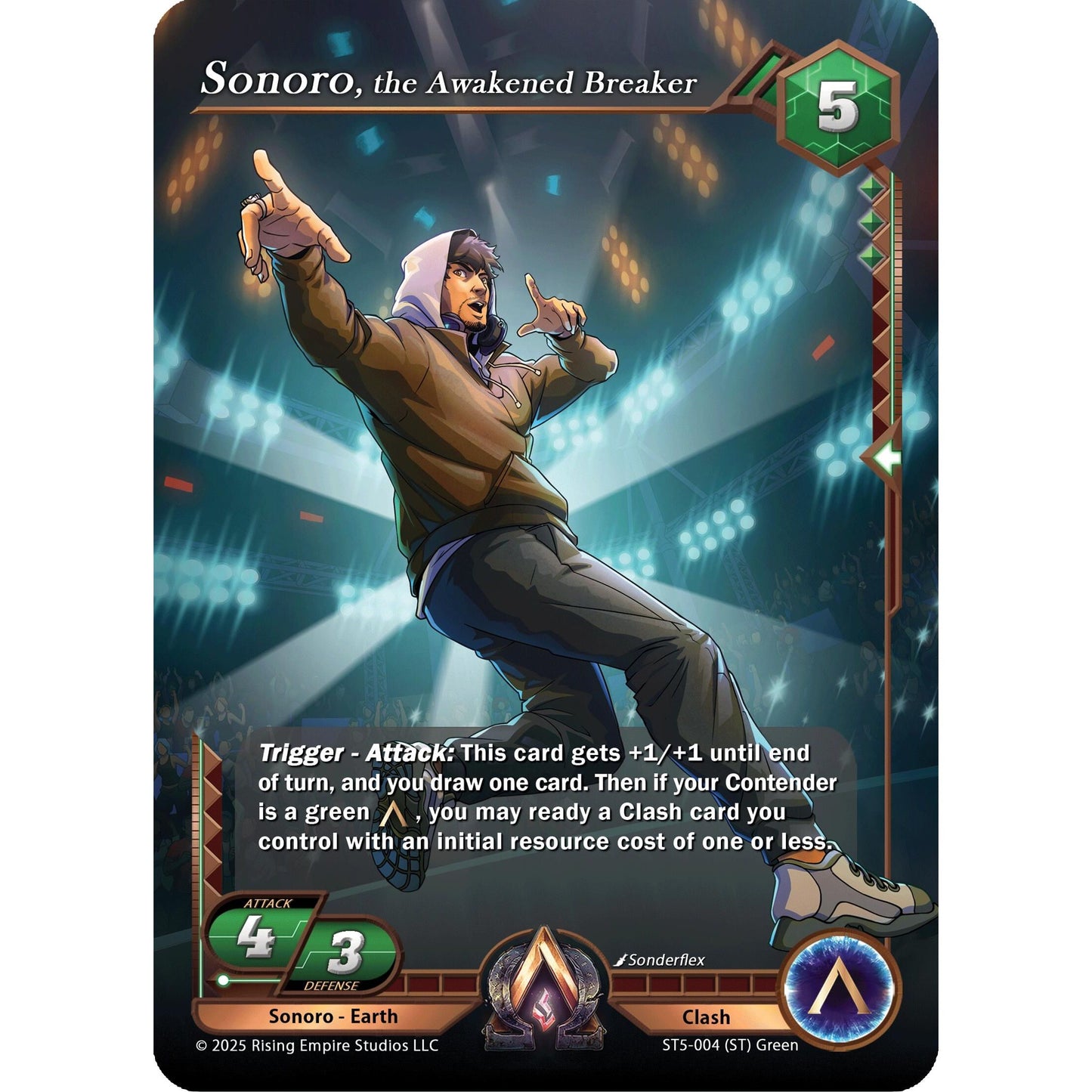 Image for Sonoro, the Awakened Breaker (ST5-004) (AC5) - Alpha Clash