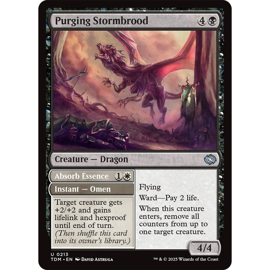 Image for Purging Stormbrood (213) (TDM) - Magic: The Gathering