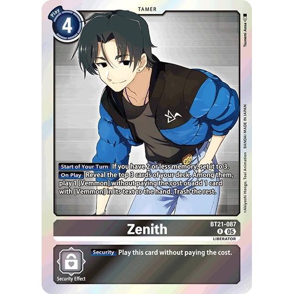 Image for Zenith (BT21-087 R) (BT21) - Digimon Card Game
