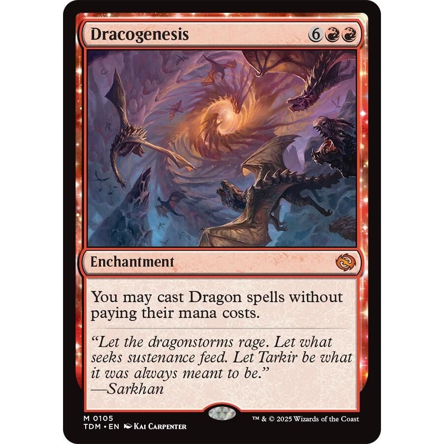 Image for Dracogenesis (105) (TDM) - Magic: The Gathering