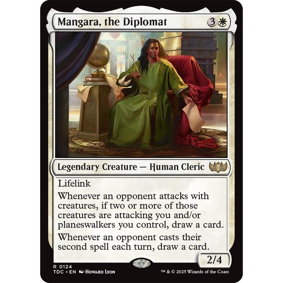 Image for Mangara, the Diplomat (124) (TDC) - Magic: The Gathering