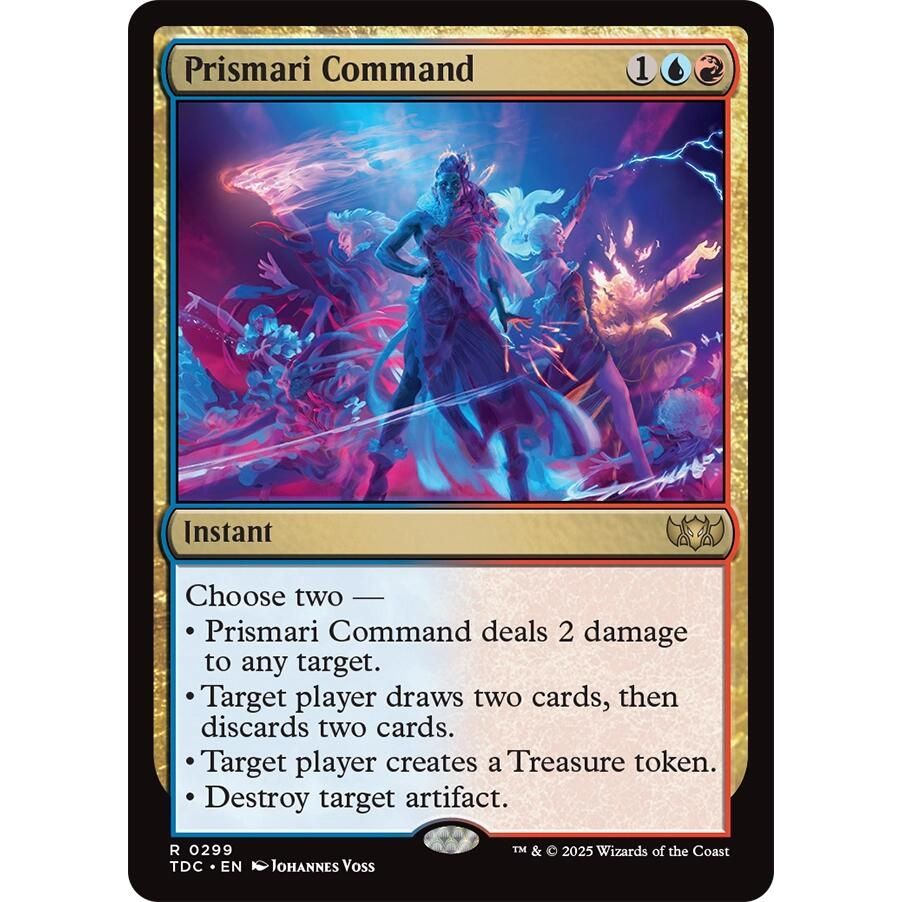 Image for Prismari Command (299) (TDC) - Magic: The Gathering