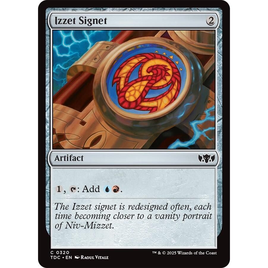 Image for Izzet Signet (320) (TDC) - Magic: The Gathering