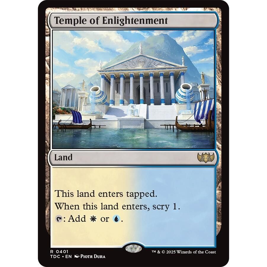 Image for Temple of Enlightenment (401) (TDC) - Magic: The Gathering