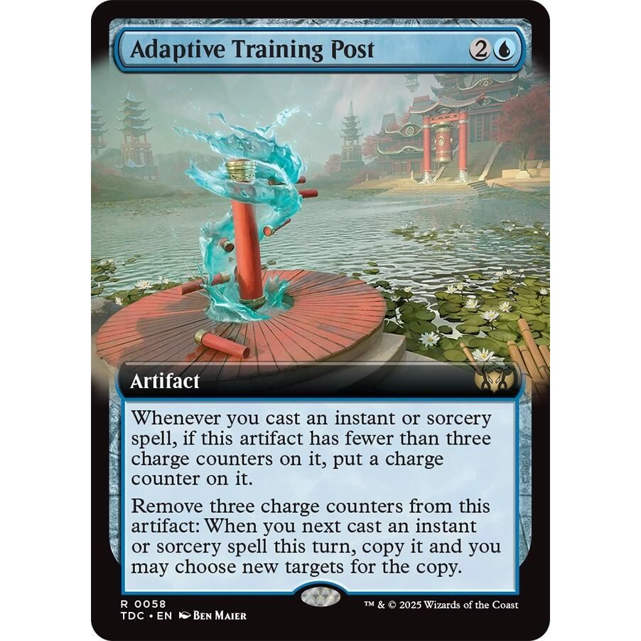 Image for Adaptive Training Post (Extended Art) (58) (TDC) - Magic: The Gathering