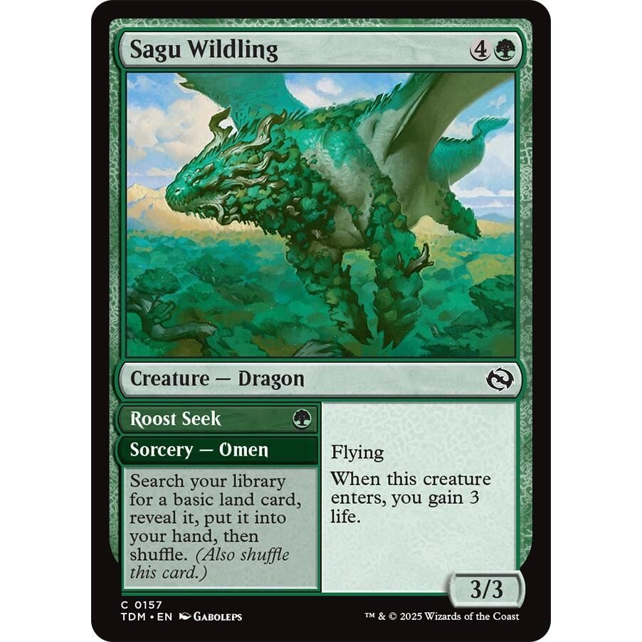 Image for Sagu Wildling (157) (TDM) - Magic: The Gathering