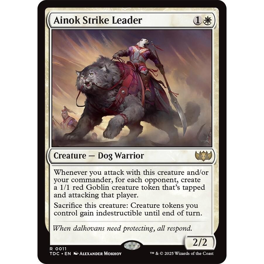Image for Ainok Strike Leader (11) (TDC) - Magic: The Gathering