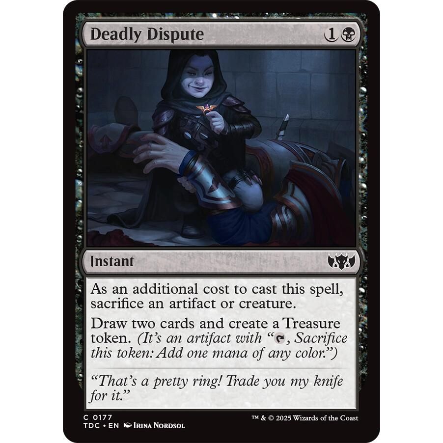 Image for Deadly Dispute (177) (TDC) - Magic: The Gathering