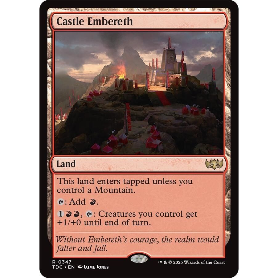 Image for Castle Embereth (347) (TDC) - Magic: The Gathering