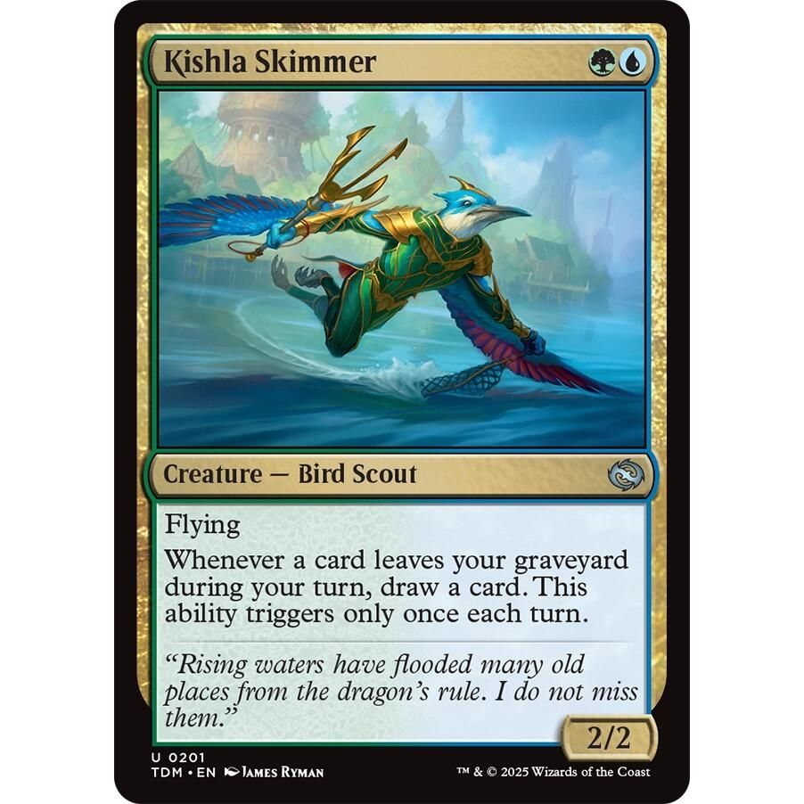 Image for Kishla Skimmer (201) (TDM) - Magic: The Gathering