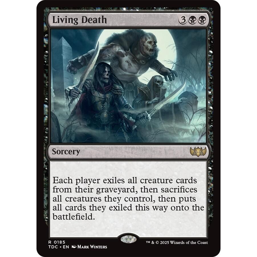 Image for Living Death (185) (TDC) - Magic: The Gathering