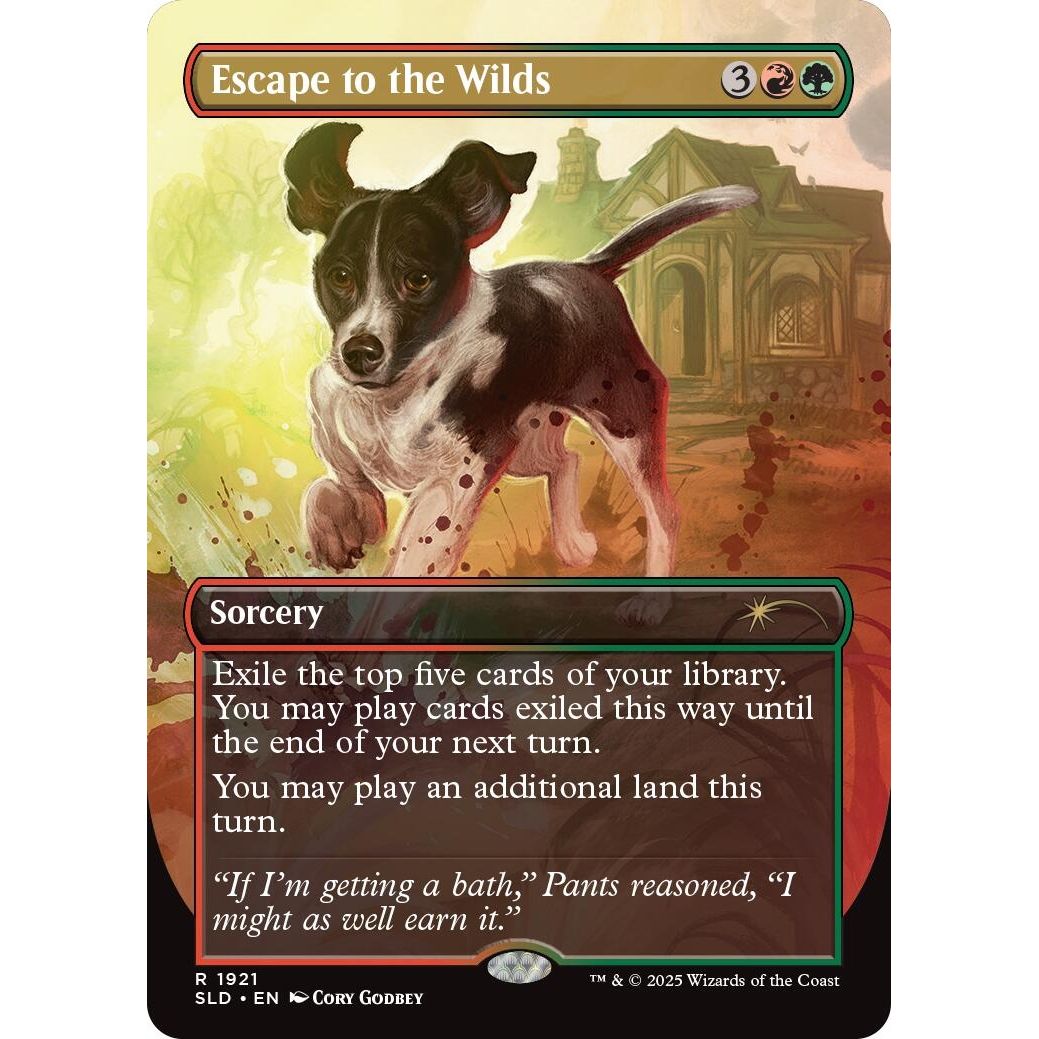 Image for Escape to the Wilds (1921) (1921) (SLD) - Magic: The Gathering