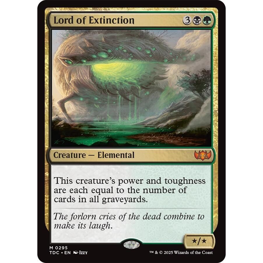 Image for Lord of Extinction (295) (TDC) - Magic: The Gathering