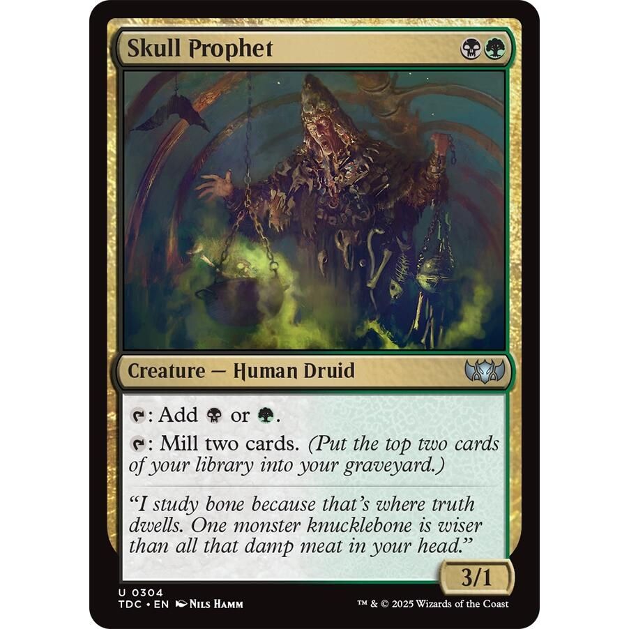 Image for Skull Prophet (304) (TDC) - Magic: The Gathering