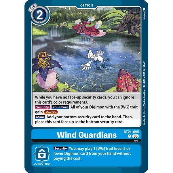 Image for Wind Guardians (BT21-095 C) (BT21) - Digimon Card Game