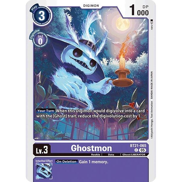 Image for Ghostmon (BT21-065 C) (BT21) - Digimon Card Game