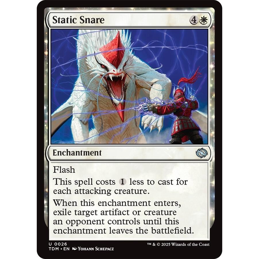 Image for Static Snare (26) (TDM) - Magic: The Gathering